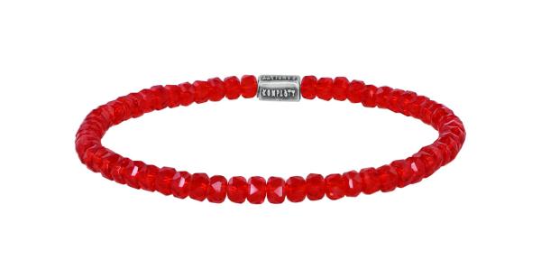 Rot - Petit Glamour d'Afrique Armband von Konplott